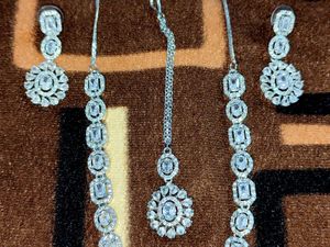 White Swarovski Set