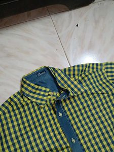 Branded Check Shirt