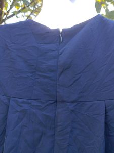 Elegant Navy Blue Dress