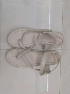Stylish White Flats