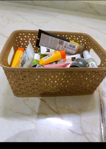 Pack Of 3 Multipurpose Storage Basket With Lid..