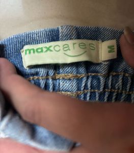 Trendy Blue Drawstring Waist Jeans