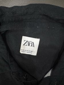 Zara Black Printed Shirt