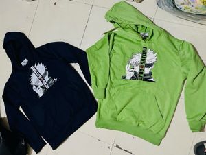 Gojo Jujutsu Anime Graphic Hoodies (2)&amp; Bag Free