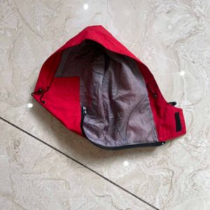 Columbia Titanium Red/Gray Hardshell Ski Jacket