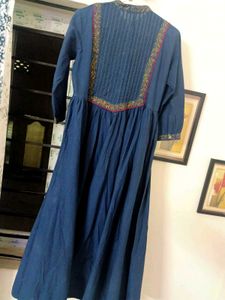 Women&#39;s Sangaria Blue Anarkali