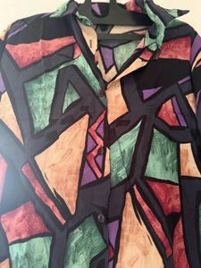 Abstract Print Shirt