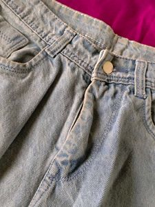 Blue Baggy Jeans