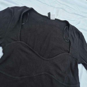 Sweetheart Neck H&amp;M Crop Top