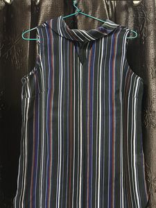 Striped Sleeveless Top