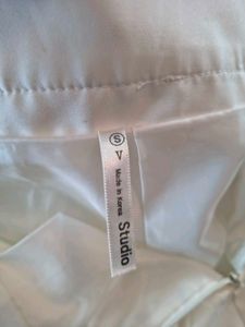 White TENNIS skirt