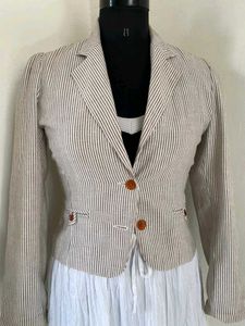 Striped Blazer Jacket