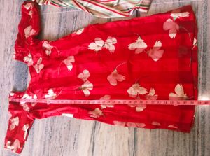 Beautiful Satan Silk Suit For Women  Full Patiyala Salwar(   With  Net  Dupatta  )Nice Muri  Colour  Maroon  ---1-2-time.use   (Marjan Given)