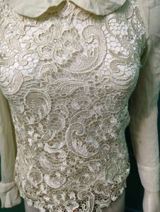 Silk Lace Top Both Side