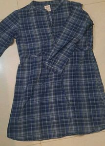 St. John&#39;s Bay Blue Plaid Flannel