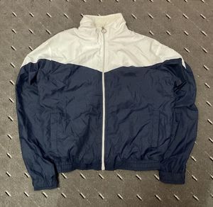 Two-Tone Windbreaker Jacket