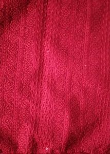 Red Full Stitched Salwar Suit
