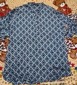 Patterned Casual Shirt