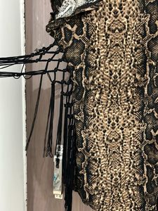 New Animal Print Designer Top For L Or Xl