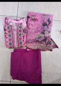 lawn cotton suit set ( shahiba)