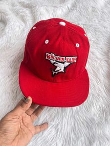 New era shark red cap