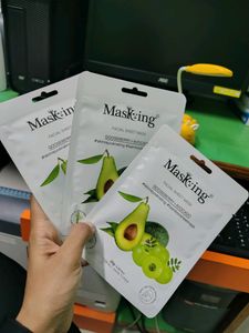 Masking Fecial Sheet Mask Pack Of 3
