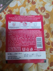 Lakme Strawberry Sheet Mask