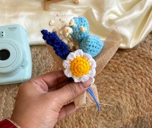 Mini Crochet Flowers Bouquet 💐