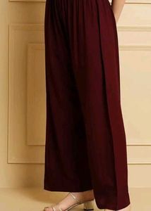 Maroon Palazzos
