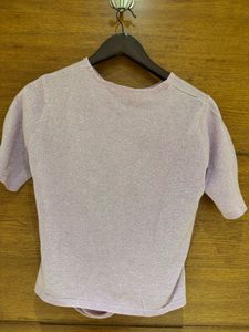 Lavender ONLY Party Twisted Front  top