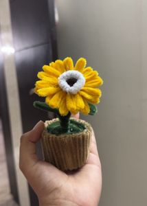 Handmade Pipe Cleaner Flowerpots  Craft
