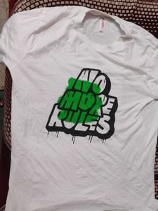 White Graphic Tee