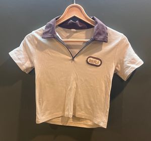 Vintage Style Crop Top