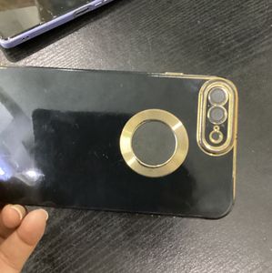 Black Phone Case Phon 7 Plus Compatible