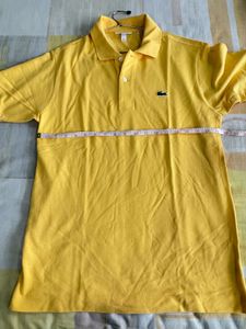 Lacoste Ochre Yellow Polo Shirt
