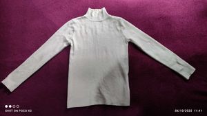 White Turtleneck  long sleeve