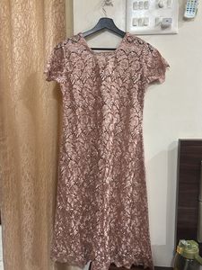 Elegant Lace Midi Dress