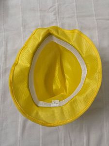 Yellow Fedora Hat (Like New)