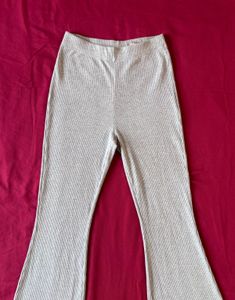 H&amp;M Grey Bootcut Flared Pants