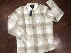 Hollister Plaid Flannel Shirt Chest 46” XL