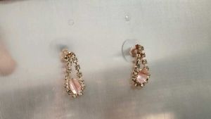 Sparkling Pink &amp; Crystal Jewelry Set