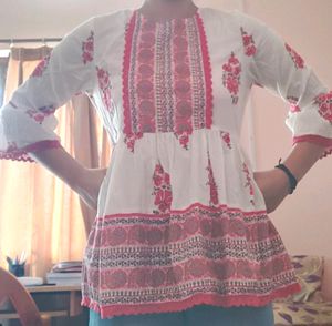 Peplum Short Kurti