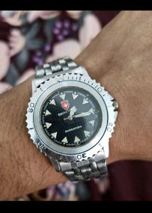 Swiss Bells Military Barracuda Diver Quartz Watch