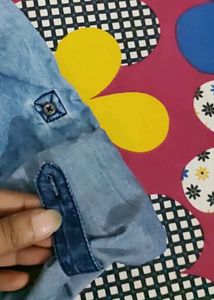 Numero Uno Brand Denim Shirt