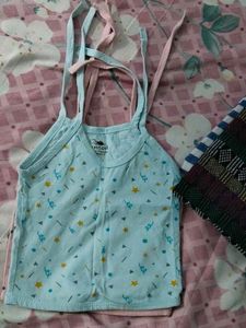 Baby Tops Set of 5 - Size 0-3 Months