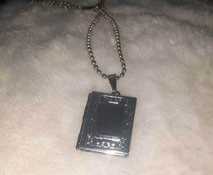 LOCKET BOOK Necklace