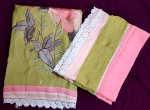 Elegant Green Floral Kurta