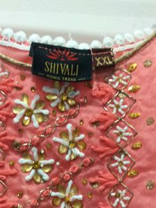 Women Kurta And Duppata Set(Xxl Size)