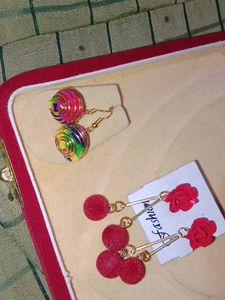 Earrings Three Pair Combo