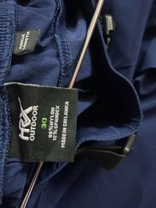 Blue Cargo Pants